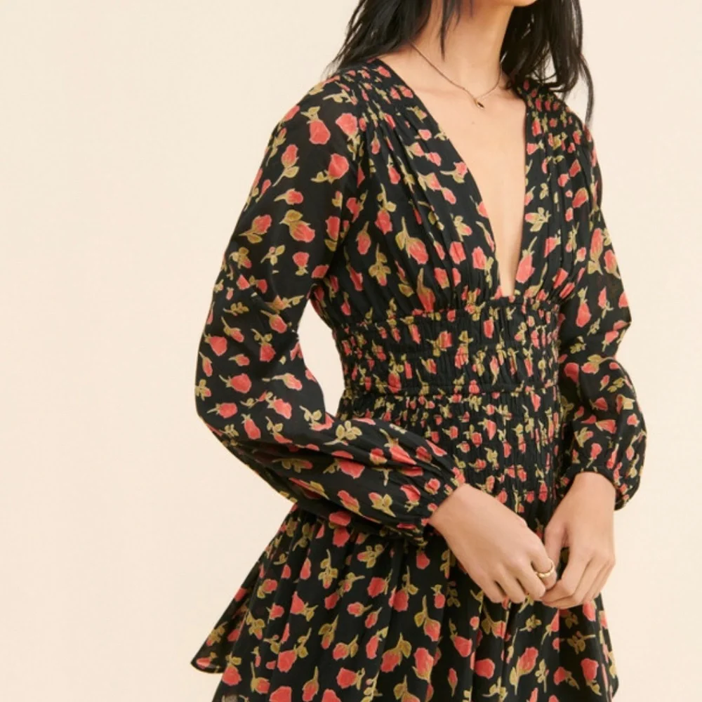 FREE PEOPLE ✨NEW✨ Keep You Mini Dress - Large - NWT - Picture 6 of 7